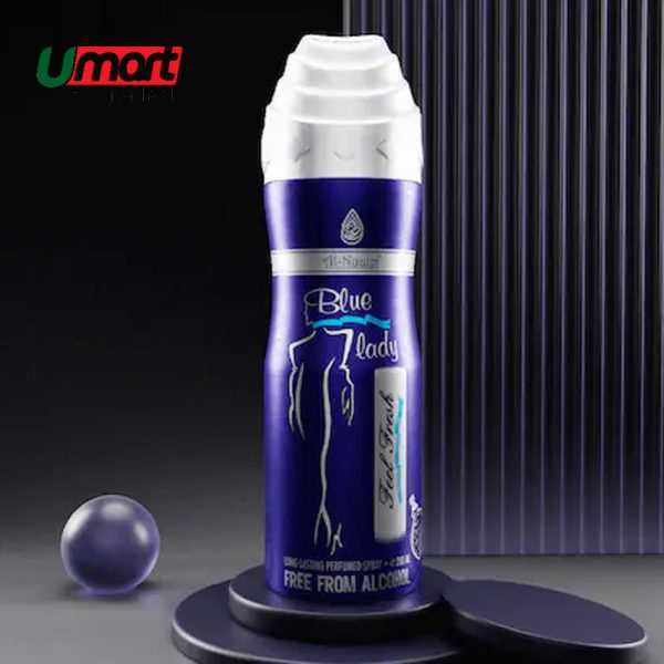 Blue Lady Deodorant Body Spray For Women 200ml