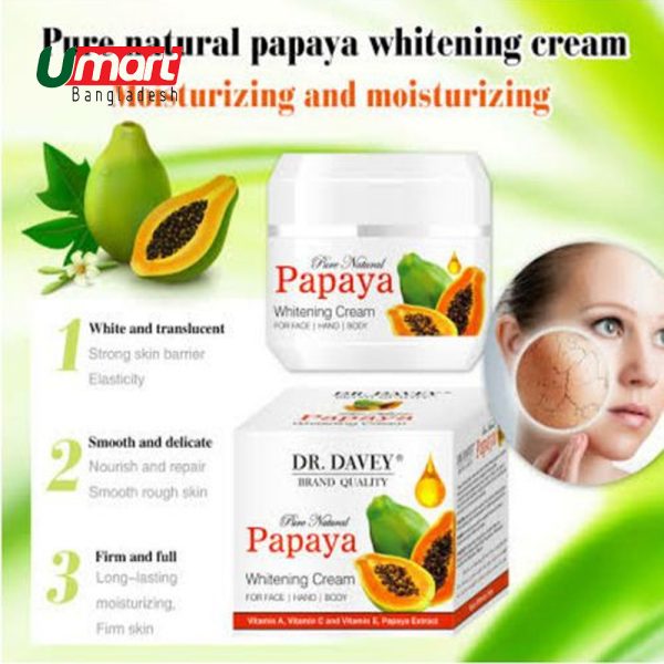 DR. Davey Papaya Whitening Cream Face Body Hand Cream