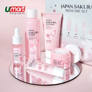 LAIKOU Japan Sakura Skincare Set 5 IN 1