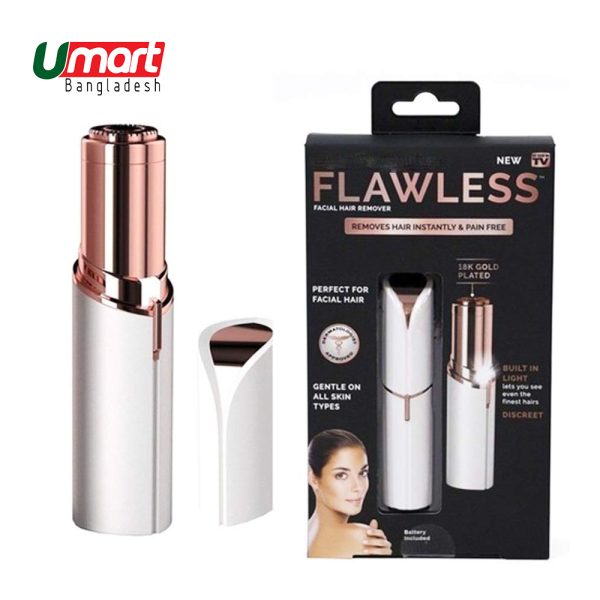 Flawless Hair Remover For Women Facial Hair Finishing Pain Free