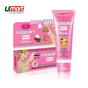 Magic White Yogurt Milk Whitening Underarm Cream 80g Nanowhite 7 In 1