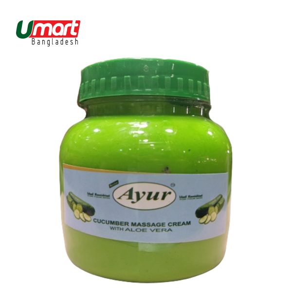 Ayur Herbal Massage Cream With Cucumber 250ml