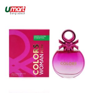 Benetton Colors Pink Woman Eau De Toilette 80ml