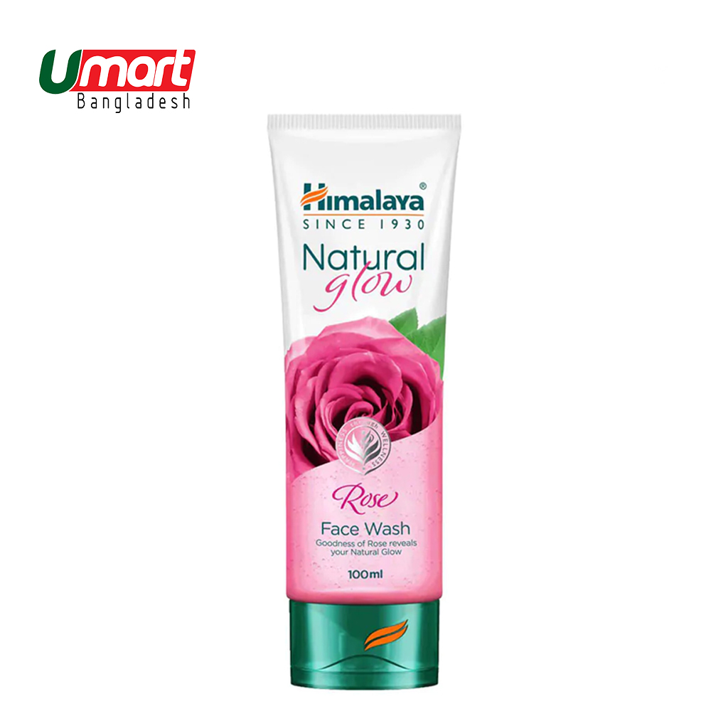 Himalaya Natural Glow Rose Face Wash 100ml