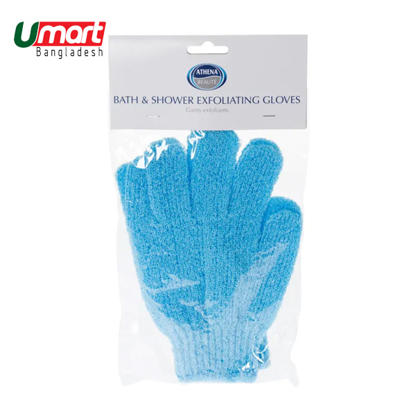 Athena Bath And Shower Exfoliating Gloves