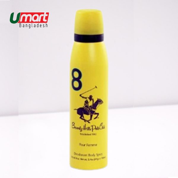 Beverly Hills Polo Club Body Spray Woman 8