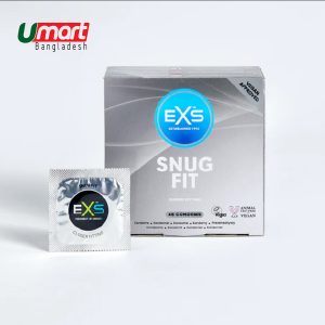 EXS Snug Tight Fitting Condom Small Size made in UK 1 Pack 3 Pcs