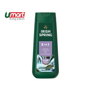 Irish Spring 5 in 1 Body Wash Shampoo 591ml