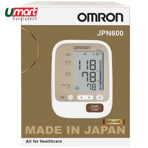 JPN 600 Blood Pressure Monitor White and BurlyWood