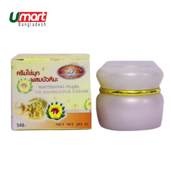 Kim Whitening Pearl And Snow Lotus Cream 20g Thailand