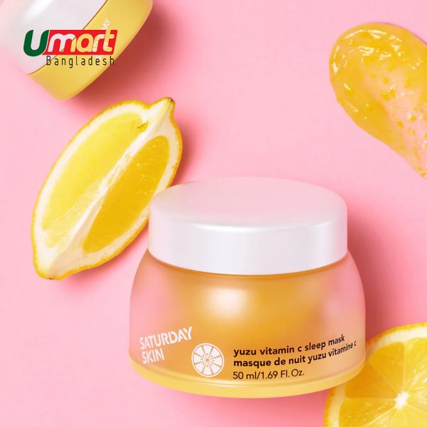 Saturday Skin Yuzu Vitamin C Sleep Mask 50ml