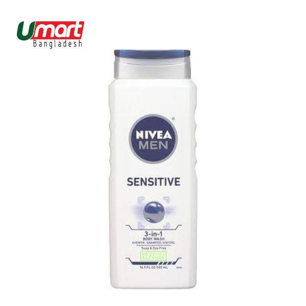 Nivea For Men Sensitive Shower Gel 250ml