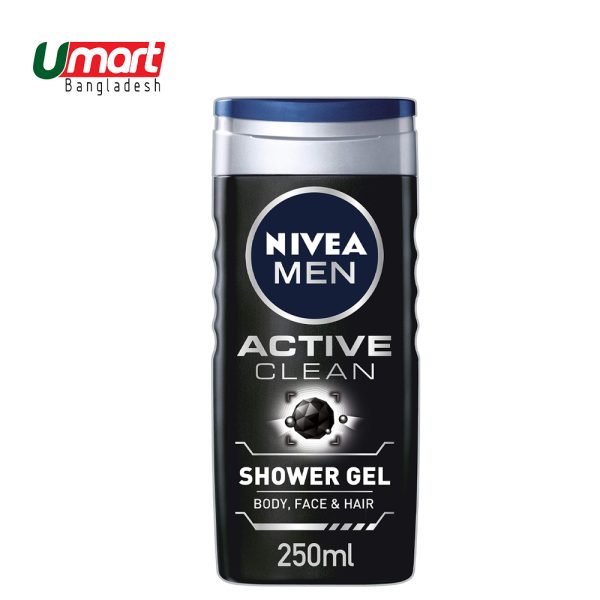 Nivea Men Active Clean Shower Gel 250ml