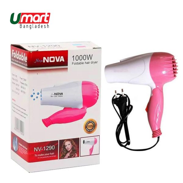 Nova NV 1290 Folding Hair Dryer