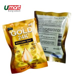 VIVI 24K Gold Whitening Soap Skin Care Thailand