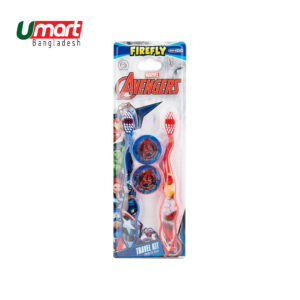 Firefly Marvel Avengers Twin Pack Toothbrush & Caps