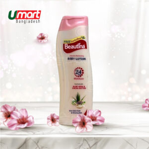 Beautina Body Lotion Aloe Vera & Cocoa Butter 100ml Free Soap