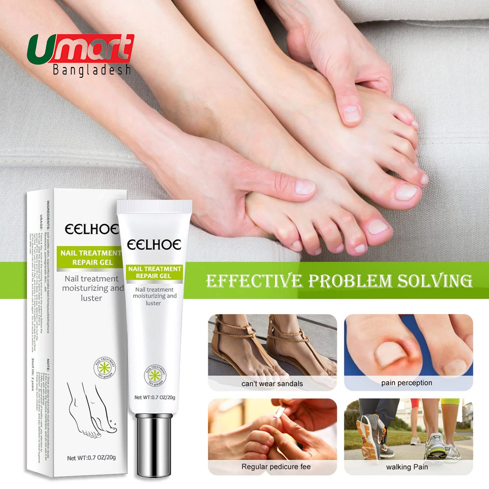Efero Nail Treatment Repair Gel, Toe Be Health Instant Beauty Gel, Nail Fungus Treatment for Toenail and Fingernail Damaged Nails