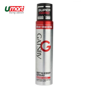 Gatsby Super Hard Hair Spray For Men 250ml