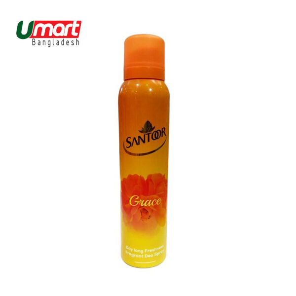 Santoor Grace Perfume Deo Spray for Women 150ml