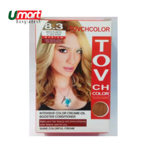 TOVCHCOLOR Hair Color Shade 8.3 Medium Gold 100ml