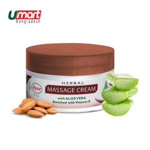 Ayur Herbal Massage Cream With Aloe Vera 200ml