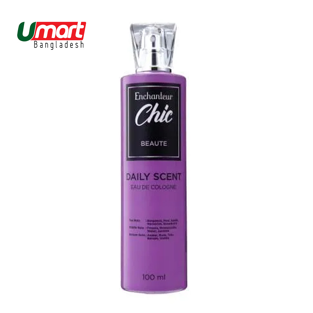 ENCHANTEUR CHIC PERFUME WITH SPRAY 100 ML