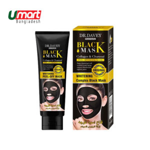Dr. Davey Black Peel Off Mask with Collagen & Charcoal 120ml