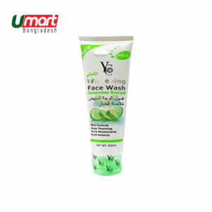YC Cucumber Extract Face Wash 100ml Thailand