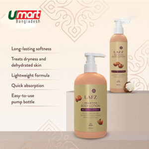 Lafz Body Lotion Shea Butter & Vitamin E 500ml