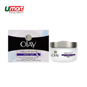 Olay Night Cream Natural Aura All in one Radiance Night Cream 50g