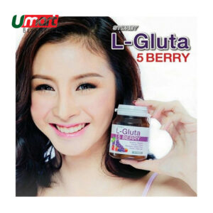 L-Gluta 5 Berry Skin Whitening Skin Vitamin Tablet 30pcs