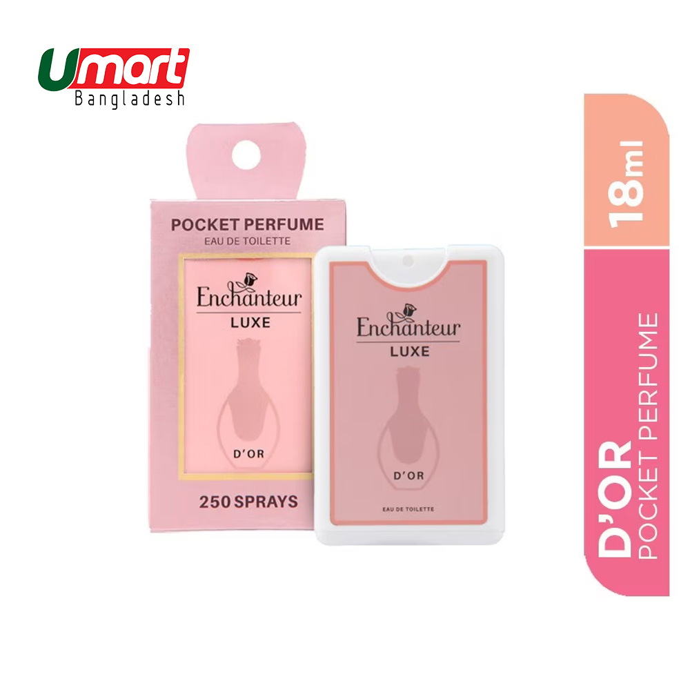 Enchanteur Luxe Pocket Perfume Eau De Toilette D'or 18ml