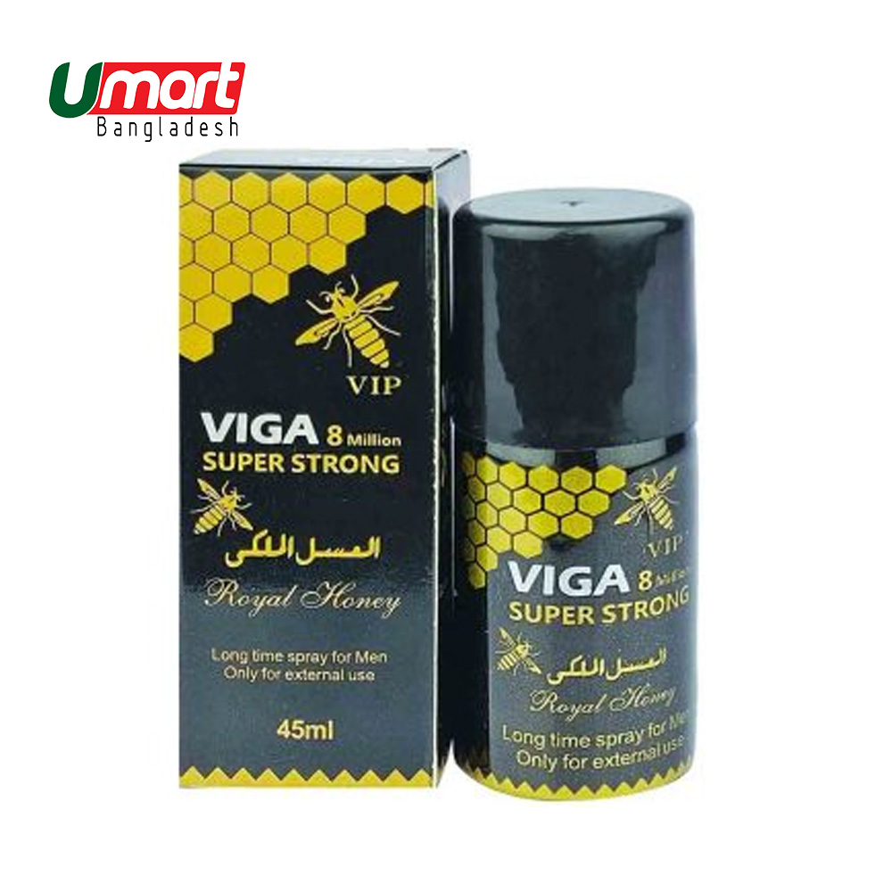 VIGA 8 Million Super Strong Long Time Spray for Men 45ml - Image 2